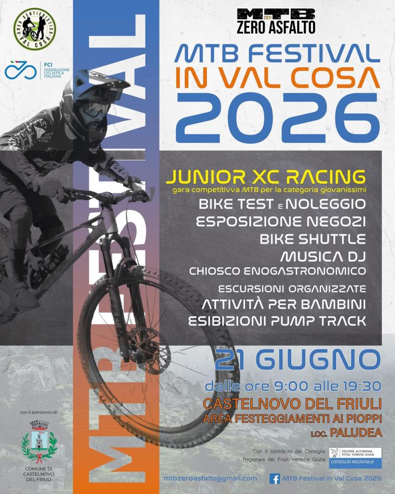 MTB FESTIVAL IN VAL COSA - JUNIOR XC RACING